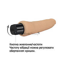 Реалістичний вібратор з кібершкіри Lovetoy IXI40292 Тілесний, фото 4