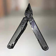 Мультиінструмент Leatherman Super Tool 300M, Чорний, 18 інструментів, мультитул для військових, чохол MOLLE