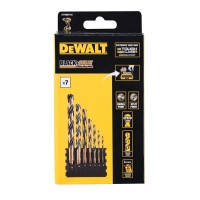 Набор сверл DeWALT в касете для Tough Case, по металлу Black&Gold, 8 шт (DT70829)