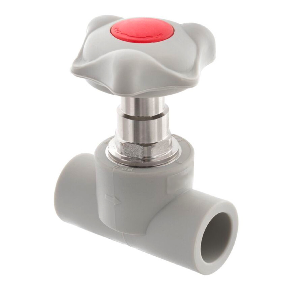 Вентиль PP-r прямоточний ITAL 32 мм, фото 1