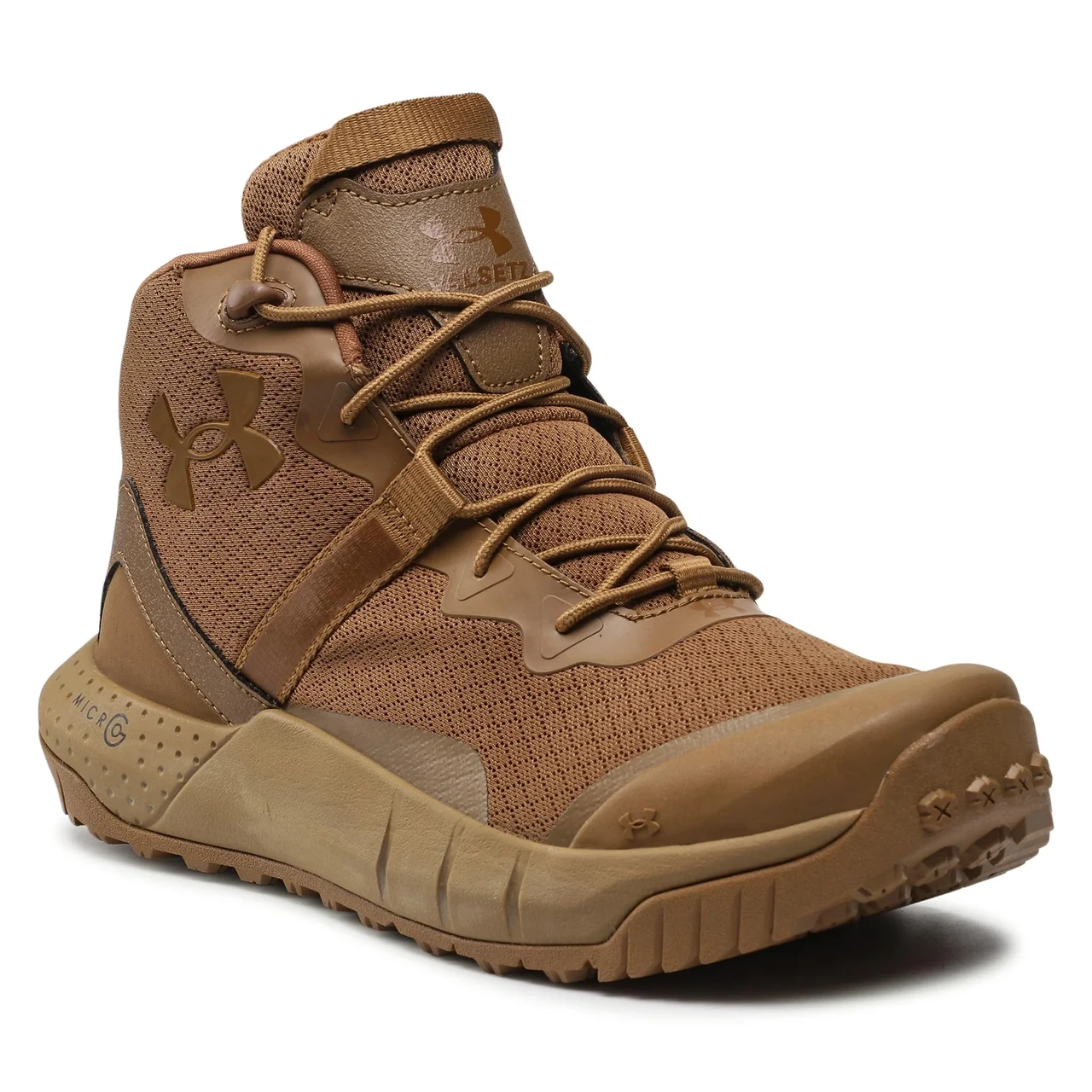 Кросівки тактичні, трекінгові UNDER ARMOUR Ua Micro G Valsetz Mid Brn/Brun (44,5р)