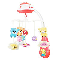 Мобіль для ліжечка Ведмедик Baby Mix FS-35604 з проектором 37046, Land of Toys