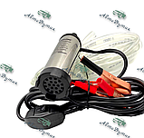 Насос заглибний для палива зі шлангом 24v 38d, фото 3