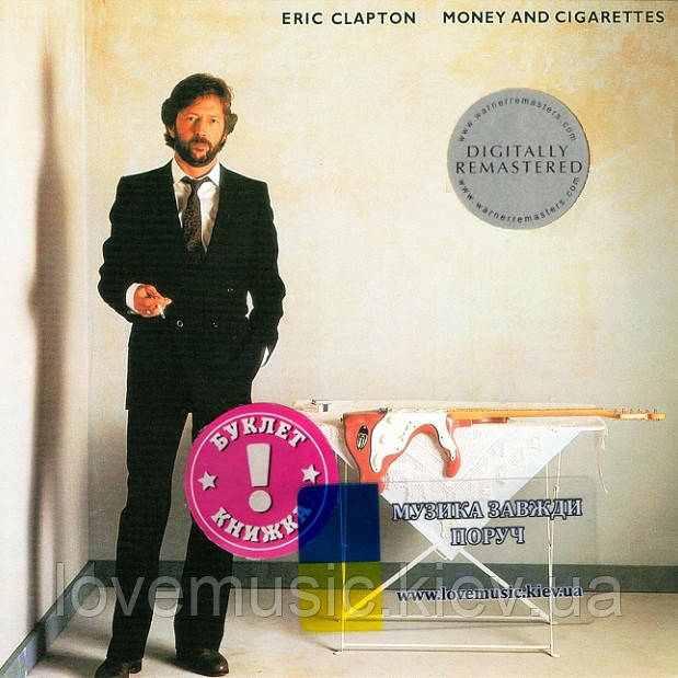 Музичний сд диск ERIC CLAPTON Money and cigarettes (1983) (audio cd), фото 1