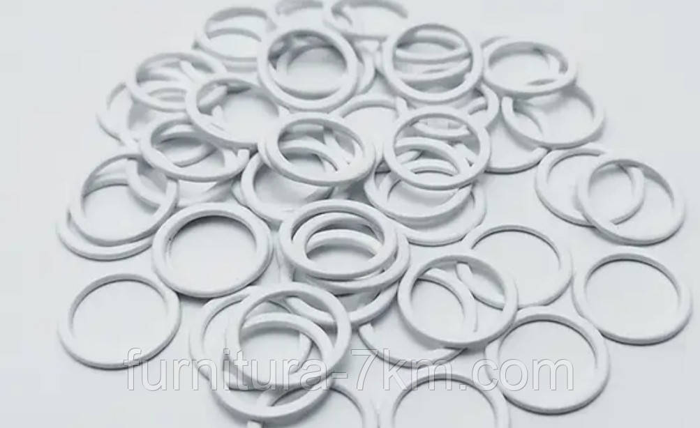 Фурнітура для білизни, кільце — 8 мм. Біле., фото 1