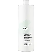 Шампунь для глубокого очищения всех типов волос 360 Be Quick Treat Shampoo, 1000 мл