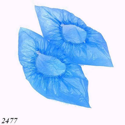 Бахіли поліетиленові одноразові 100 шт