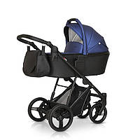 Коляска универсальная 3 в 1 Verdi Dynamic 9023-VDE-09L ECO black-dark blue pearl, Land of Toys