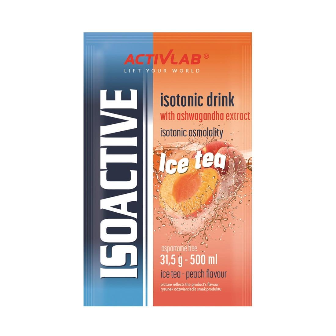 Ізотонічний напій  Iso Active  31,5g 1sachet (Peach Ice Tea)