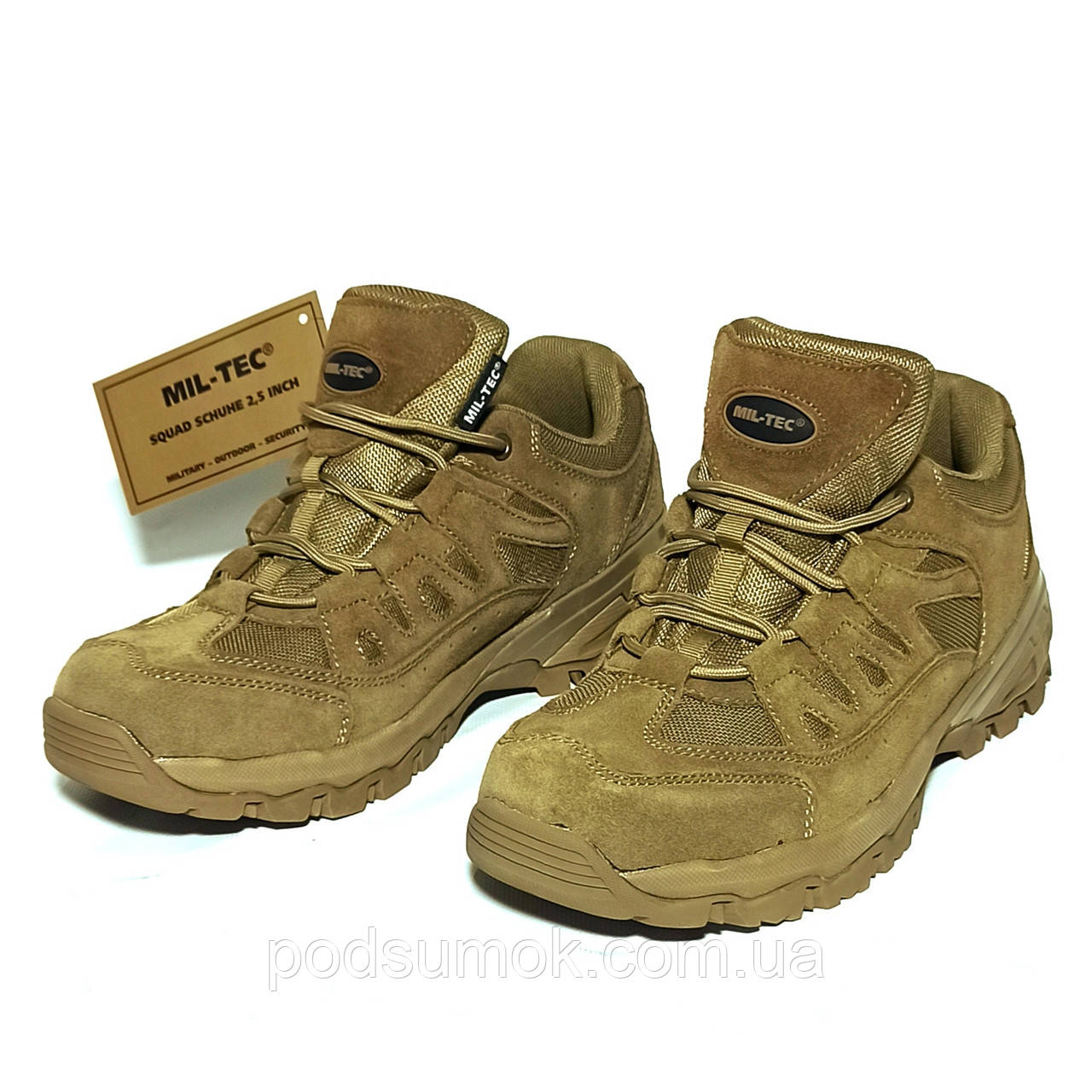 Тактичні кросівки Mil-Tec Squad Schuhe 2,5 Inch Coyote Німеччина 41р, 27 см