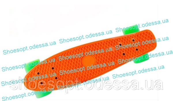 Пеніборд (Penny Board) жовтогарячий 22" orange