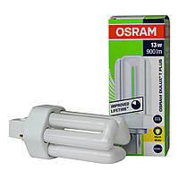 Лампа OSRAM DULUX T PLUS 13W/840/2P GX24d-1 (Германия)