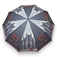 Женский зонтик полуавтомат на 10 спиц "Italy"