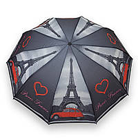 Жіноча парасолька напівавтомат на 10 спиць "France"