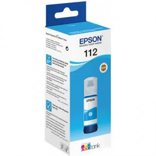 Купить Чернила для принтера Epson 112 EcoTank Cyan (C13T06C24A) Pigment ...