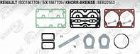 Комплект ремонтный прокладок с клапанами компрессора SEB22553 Renault