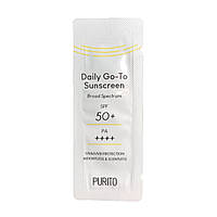 Тестер Сонцезахисний крем PURITO Daily Go-To Sunscreen SPF 50 PA++++ 1 g