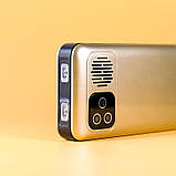 Телефон на 4 сім карти чорний кнопковий із великим аккумулятором 5350mAh, фото 7