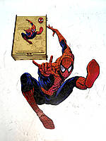 Дерев'яний фігурний пазл Max Woody "Spider Man" A3 89 деталей