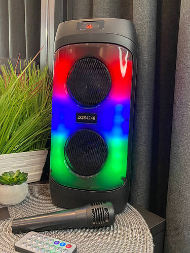 Купить Колонка музична портативна Bluetooth ZQS4246, цена 1350 грн ...