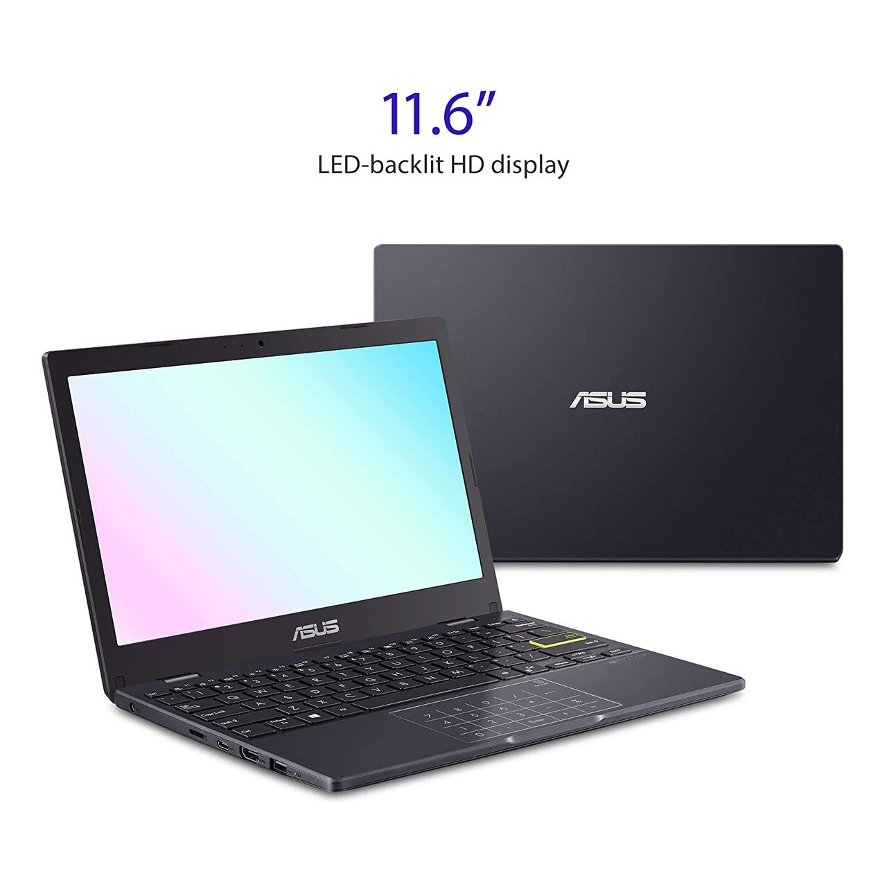 Ноутбук ASUS EeeBook L210M 11.6" HD 4/64 GB, N4020 (L210MA-DB01) Чорний