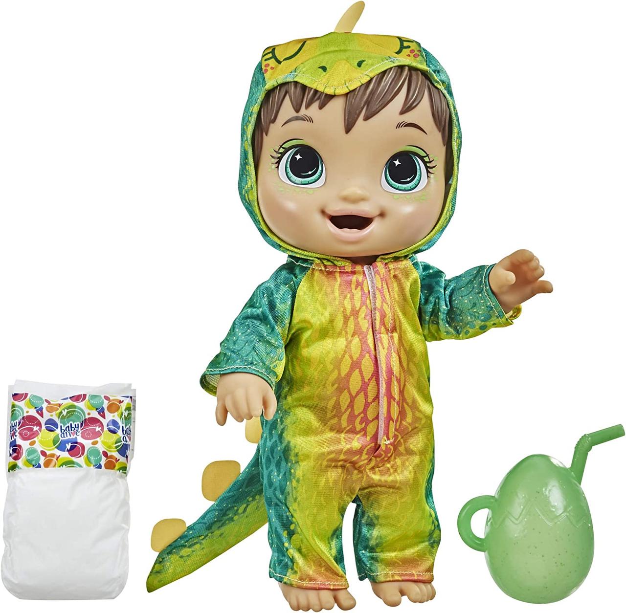 Лялька Baby Alive Стегозавр