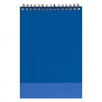 Від 5 шт. Блокнот А5 ECO 36арк., клітинка, тв.підкл., спіраль Синій ВА5436Е-006 купити дешево оптом в інтернет-магазині