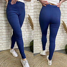 Зручні жіночі лосини, тканина "Креп дайвінг" 50 розмір