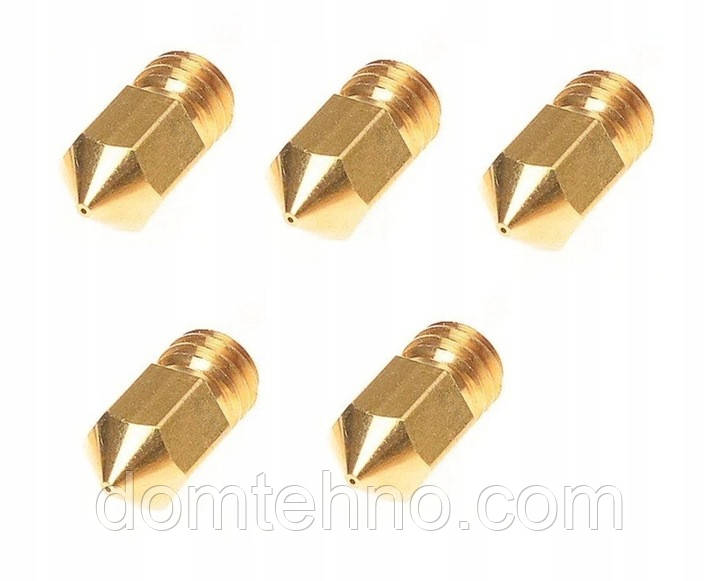 Комплект сопел 0,4 мм 5 шт. creality Ender-3 V2, Ender-5 Pro, Ender-5 plus, Ender-6, Ender-3, Ender-3 Pro, Sermoon D1, Ender-3 Max