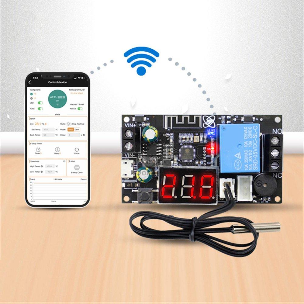 XY-WFTX віддалений WIFI термостат, терморегулятор NTC 10K 0.5M