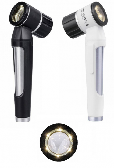Дерматоскоп LuxaScope LED 2.5В, диск без шкали, білий, Luxamed