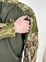 UBACS Cool-pass довгий рукав Мультикам, Бойова сорочка для військових,Армійська кофта убакс ЗСУ мультикам, фото 2