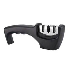 Точилка для ножів RIAS Sharpener з трьома видами заточування Black (3_03119)