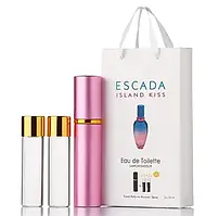 Мини-духи с ферoмонами женские Escada Island Kiss 3x15 ml