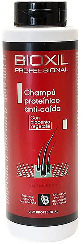 Шампунь з рослинної плацентою,зміцнення і живлення,проти випадіння волосся BIOXIL PLACENTA, 400 мл