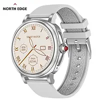 Жіночий смарт-годинник North Edge NL60 з bluetooth-викликом, пульсометром та тонометром Silver