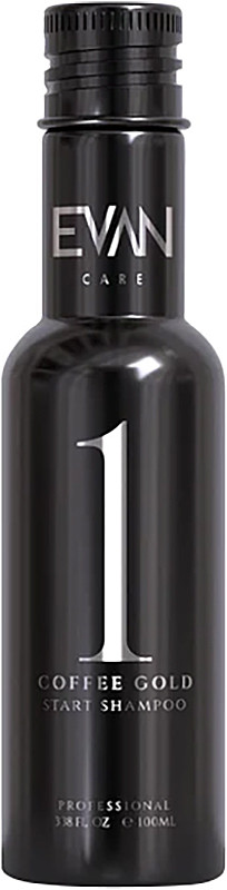Шампунь очисний (шаг 1) Coffee Gold Evan Care, 100 мл, фото 1