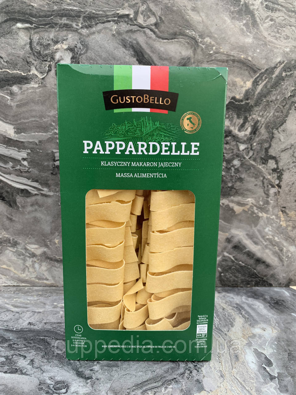 Паста GustoBello Pappardelle 250 грм, фото 1