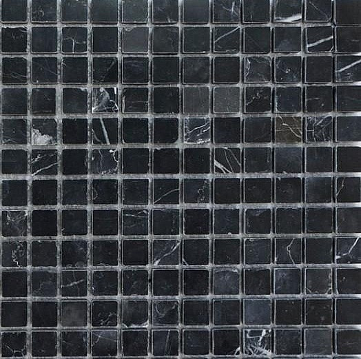 Чорна мозаїка з натурального мармуру Vivacer SPT022