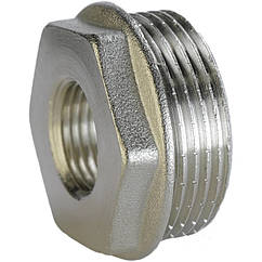 Футорка нікельована 1 1/2″ЗР х 3/4″ВР штампована А0753А(нк) VA (000025110)