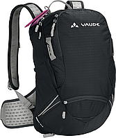 Легкий спортивний рюкзак для тренувань Vaude Roomy 17+3 Чорний 512492.Хіт!