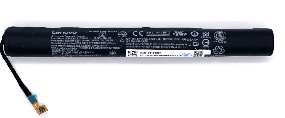 Аккумуляторная батарея (АКБ) для Lenovo L15D3K32 Yoga Tab 3 8.0" YT3-X50F (оригинал Китай 8400 mAh) - фото 1 - id-p1840177975