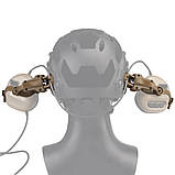 Чебурашки кріплення для навушників 3M Peltor, Howard Leight Impact Sport, Earmor M31/M32/M31H/M32H на всі шоломи, фото 4