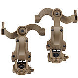Чебурашки кріплення для навушників 3M Peltor, Howard Leight Impact Sport, Earmor M31/M32/M31H/M32H на всі шоломи, фото 8