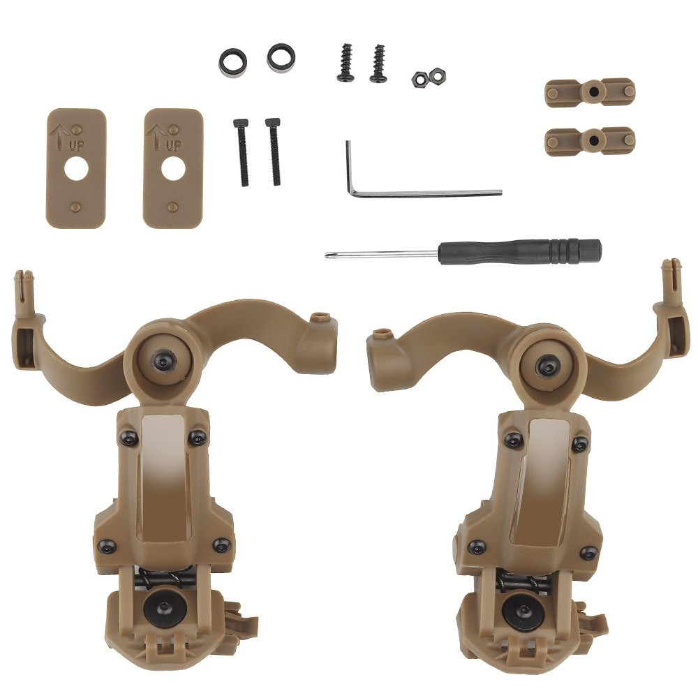 Чебурашки кріплення для навушників 3M Peltor, Howard Leight Impact Sport, Earmor M31/M32/M31H/M32H на всі шоломи