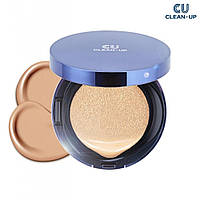 Інноваційний кушон зі змінним блоком CUSKIN CLEAN-UP SKINFIT CUSHIONPACT SPF50+/PA+++ 21 тон, 30гр