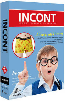 Дитячі боксери х/б Incont, 2-10 років, 3504