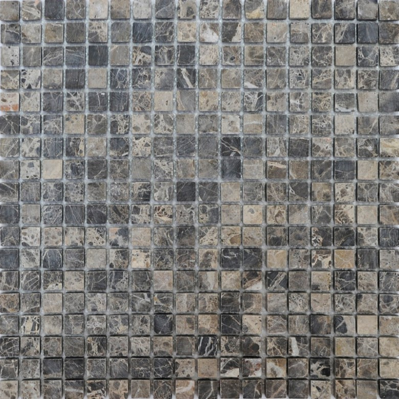 Коричневая мозаика для стен из натурального мрамора Vivacer SPT023 - фото 3 - id-p313087150