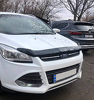 Дефлектор капота (мухобойка) 2013-2016 EuroCap для авто. Ford Kuga/Escape