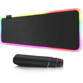 Килимок для миші з підсвіткою RGB GMS-WT-5 чоний, 80*30 см.